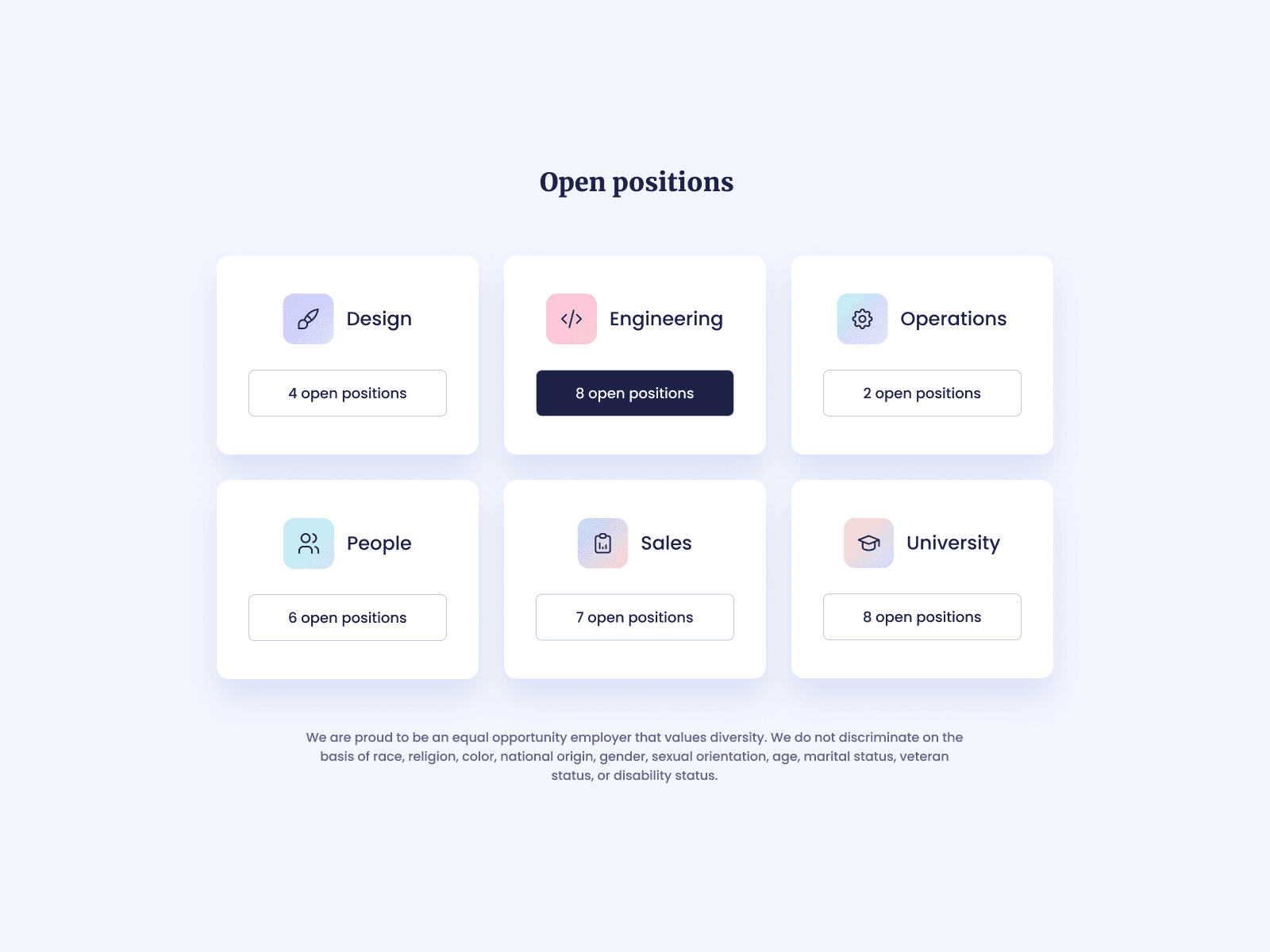 Open Position