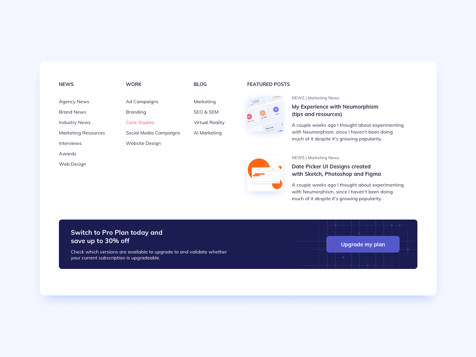 Footer Menu 3